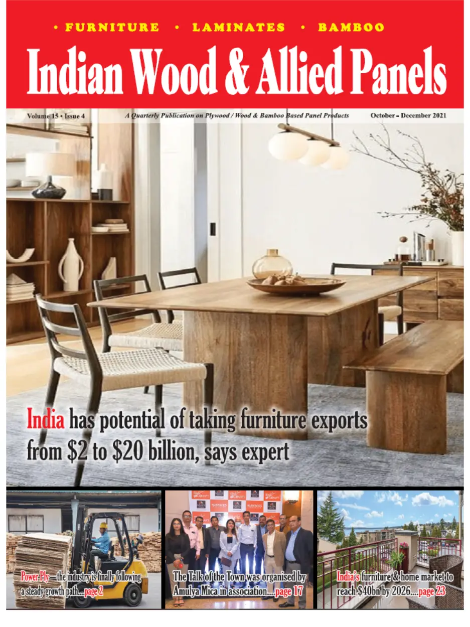 Indian Wood & Allied Panels — October-December 2021